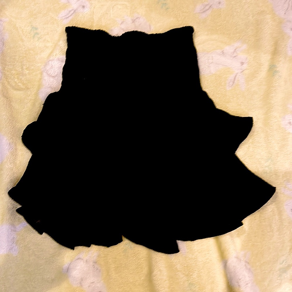 Black skirt worn 1